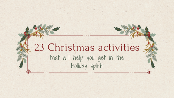 Free Printable Christmas Checklist (To Make December Actually Feel Christmassy)