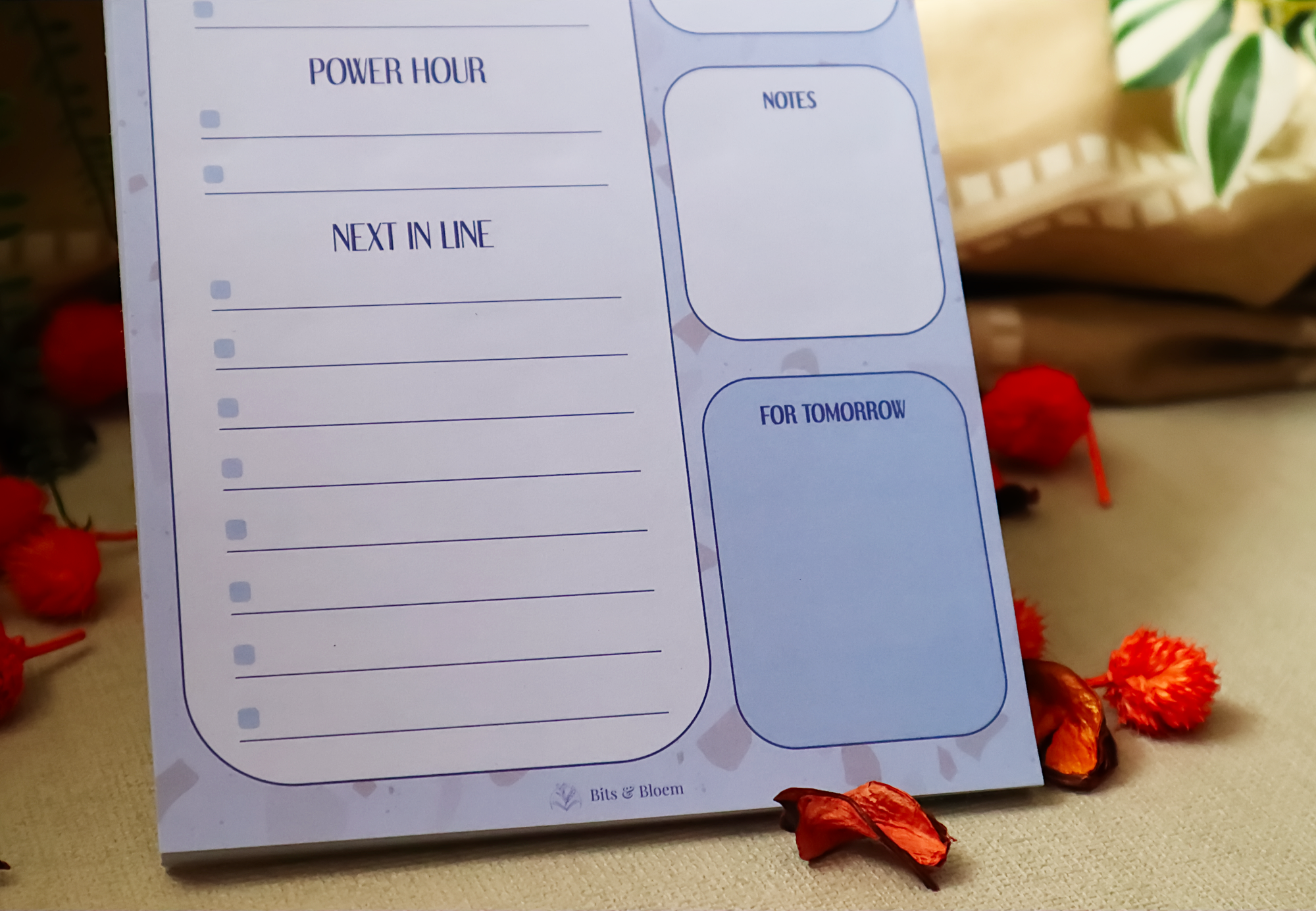 Daily planner pad